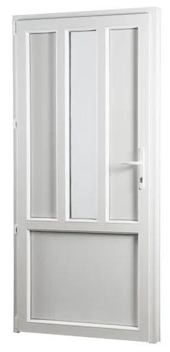 Vedlejší vchodové dveře REHAU Smartline+, levé - SKLADOVÁ-OKNA.cz - 880 x 2080