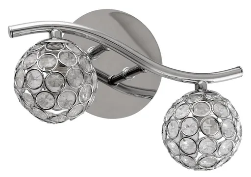 Nástěnná lampa 2X40W G9 chrom STARLET