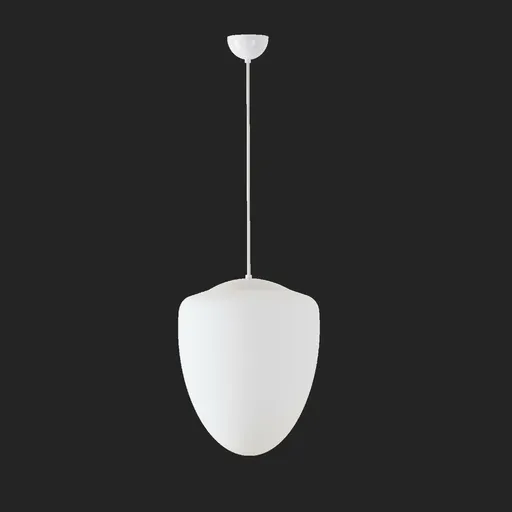 OSMONT AST60437 ASTRA S závěsné skleněné svítidlo bílá IP40 3000 K 27W LED DALI