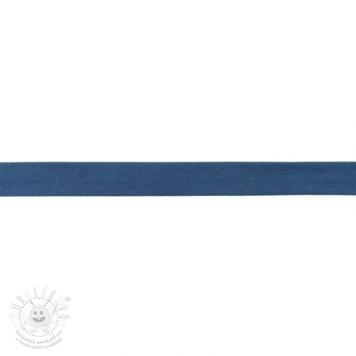 Lemovací proužek úpletový jeans