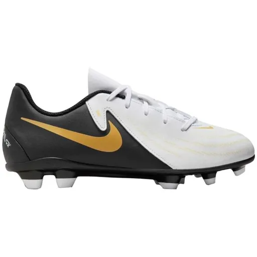 Nike JR PHANTOM GX II CLUB FG/MG Dětské kopačky, bílá, velikost 38