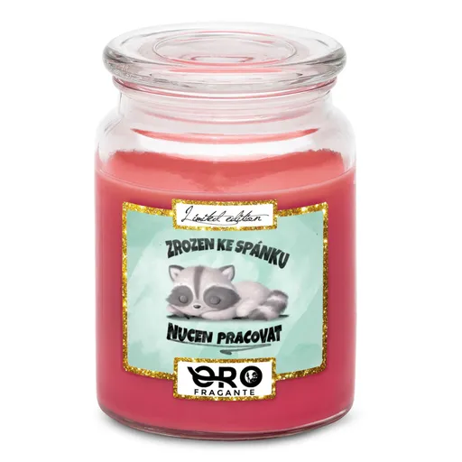 Svíčka Zrozen ke spánku (Vůně svíčky: Višně v čokoládě)