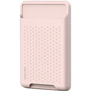 AhaStyle silikonová magsafe peněženka pro Apple iPhone růžová (PT133-Pink)