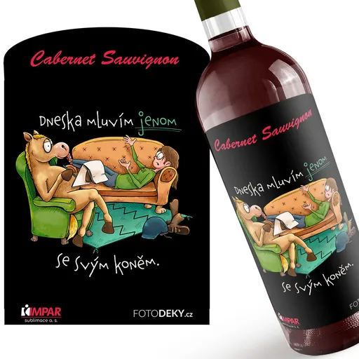 Víno Mluvím jen s koněm (Druh Vína: Červené víno)