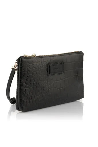 CROSSBODY GANT CROCO CROSSBODY BAG BLACK