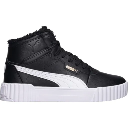 Puma CARINA 3.0 MID WINTR JR Dětské zimní tenisky, černá, velikost 39