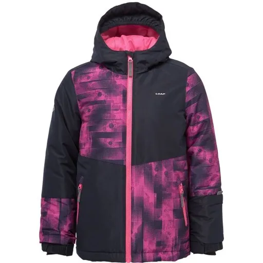 LOAP CUPRA Dětská lyžařská bunda, černá, velikost 158-164