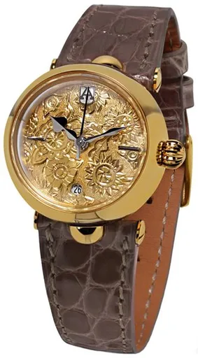 Alexander Shorokhoff Shar AS.SH05-1Y - Hnědý kožený řemínek