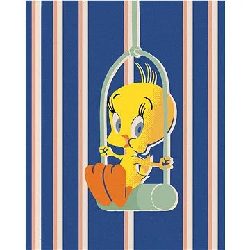 Zuty - Tweety na bidýlku (looney tunes), 40×50 cm (HRAwlmal391nad)