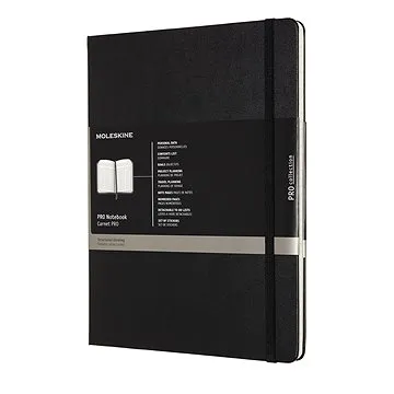 MOLESKINE Professional XL, tvrdé desky (PROPFNTB4HBK)