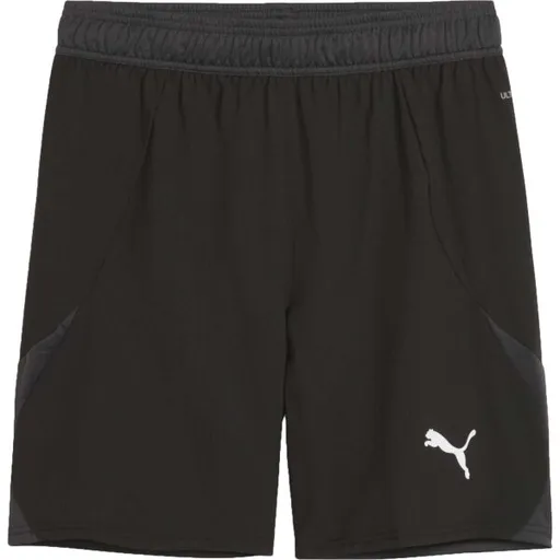 Puma TEAMFINAL SHORTS Pánské fotbalové šortky, černá, velikost