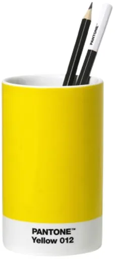 PANTONE Porcelánový stojánek na tužky - Yellow 012