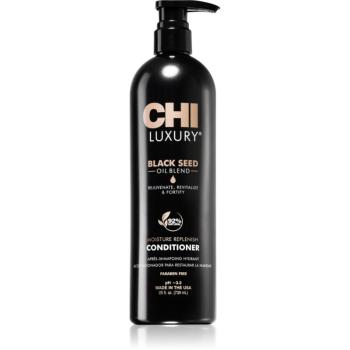 CHI Luxury Black Seed Oil Moisture Replenish Conditioner hydratační kondicionér pro snadné rozčesání vlasů 739 ml