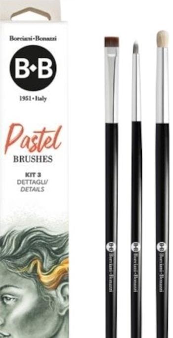 Borciani & Bonazzi Pastel Details Sada štětců 3 ks