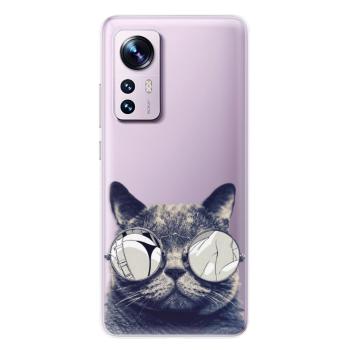 Odolné silikonové pouzdro iSaprio - Crazy Cat 01 - Xiaomi 12 / 12X