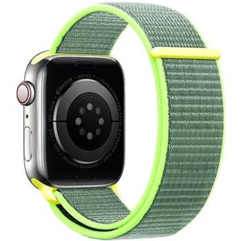 Eternico Airy pro Apple Watch 38mm / 40mm / 41mm  Green Gray and Green edge    (AET-AWAY-GrGrG-38)