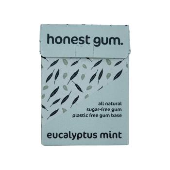 Honest Gum žvýkačky 12 ks - EUKALYPTOVÁ MÁTA