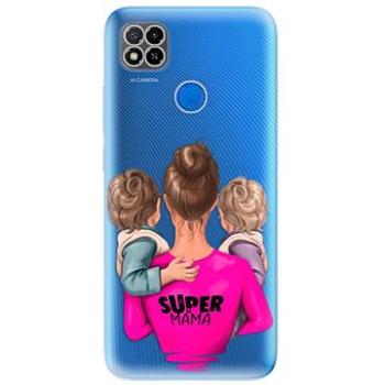 iSaprio Super Mama - Two Boys pro Xiaomi Redmi 9C (smtwboy-TPU3-Rmi9C)