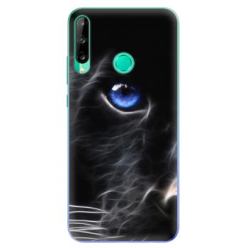 Odolné silikonové pouzdro iSaprio - Black Puma - Huawei P40 Lite E