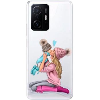 iSaprio Kissing Mom pro Blond and Boy pro Xiaomi 11T / 11T Pro (kmbloboy-TPU3-Mi11Tp)