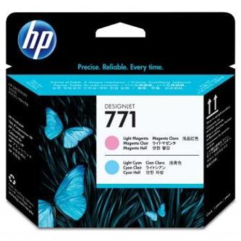 HP CE019A, č.771 světle azurová/světle purpurová (light cyan/light magenta) originální tisková hlava