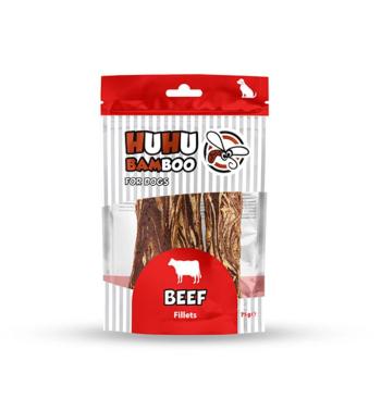 Huhubamboo Dog pamlsky hovězí filety 75 g