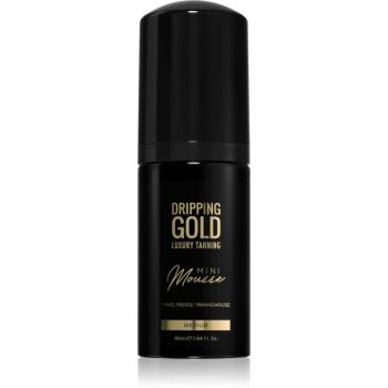 Dripping Gold Luxury Tanning Mini Mousse samoopalovací pěna na obličej a tělo odstín Medium 90 ml