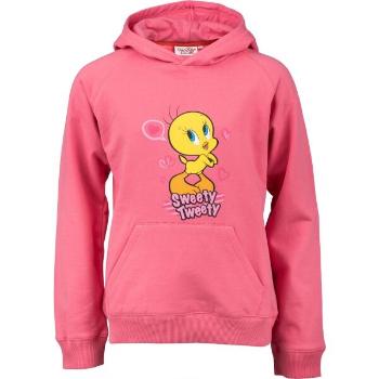 LOONEY TUNES TWEETY Dětská mikina, růžová, velikost