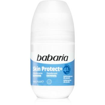 Babaria Deodorant Skin Protect+ deodorant roll-on s antibakteriální přísadou 50 ml