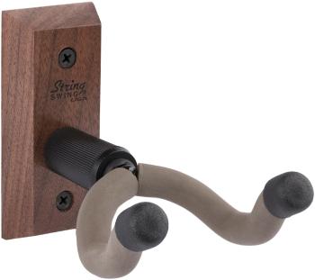 String-Swing Guitar Wall Hanger Black Walnut