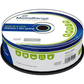 MEDIARANGE DVD-R 4,7GB 16x spindl 25ks (MR403)