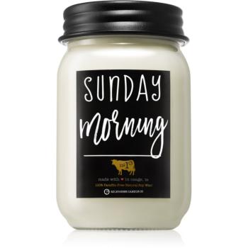 Milkhouse Candle Co. Farmhouse Sunday Morning vonná svíčka Mason Jar 369 g