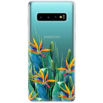 iSaprio Exotic Flowers pro Samsung Galaxy S10 (exoflo-TPU-gS10)