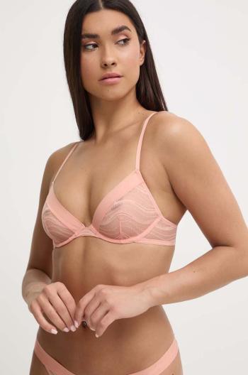 Podprsenka Calvin Klein Underwear oranžová barva, 000QF7717E