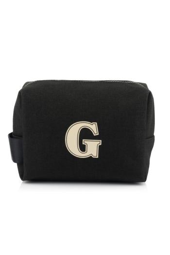 KOSMETICKÁ TAŠKA GANT G BADGE WASH BAG BLACK