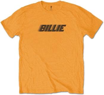 Billie Eilish Tričko Racer Logo & Blohsh Unisex Orange 2XL