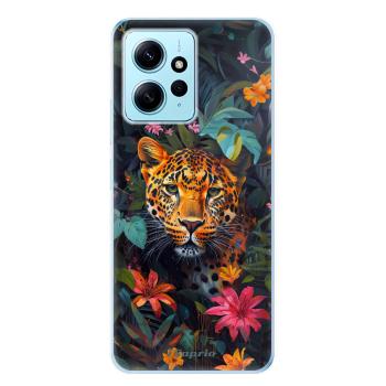 Odolné silikonové pouzdro iSaprio - Flower Jaguar - Xiaomi Redmi Note 12 5G