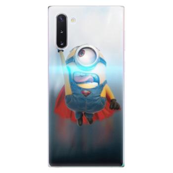 Odolné silikonové pouzdro iSaprio - Mimons Superman 02 - Samsung Galaxy Note 10