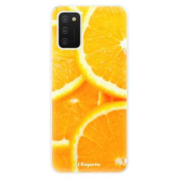 Odolné silikonové pouzdro iSaprio - Orange 10 - Samsung Galaxy A02s