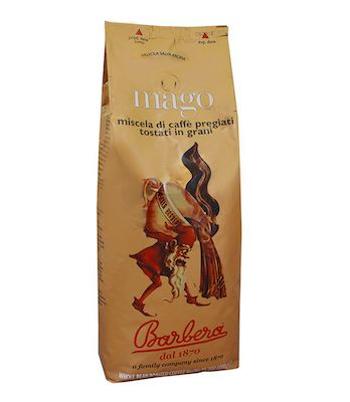 Barbera Mago 70% Arabica 30% Robusta zrnková káva 1000 g