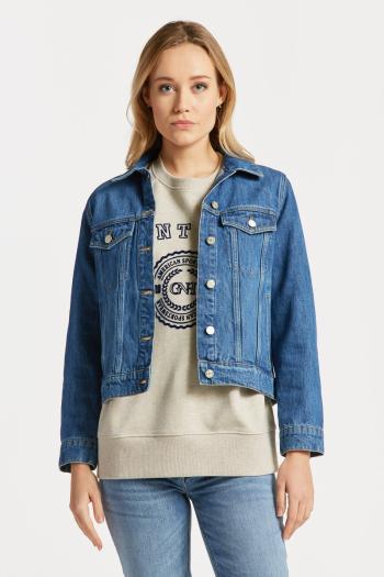 BUNDA GANT DENIM JACKET MID BLUE BROKEN IN