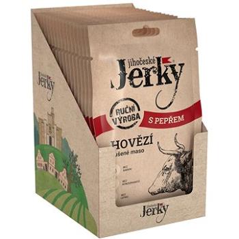 Jihočeské Jerky Hovězí s pepřem 20 ks (8594068231190)