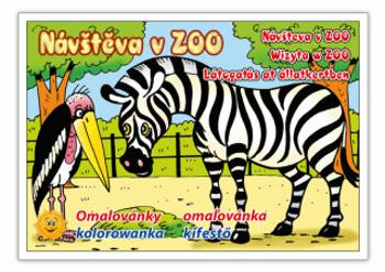 Omalovánky MFP Návštěva v ZOO