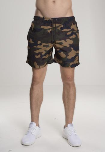 Urban Classics Camo Swimshorts woodcamo - M