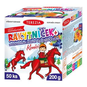 RAKYTNÍČEK+ multivitaminové želatinky se zimolezem - KONÍCI