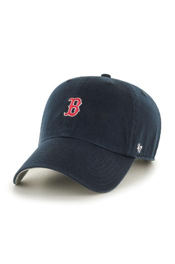 Čepice 47brand MLB Boston Red Sox tmavomodrá barva, s aplikací, B-BSRNR02GWS-NY