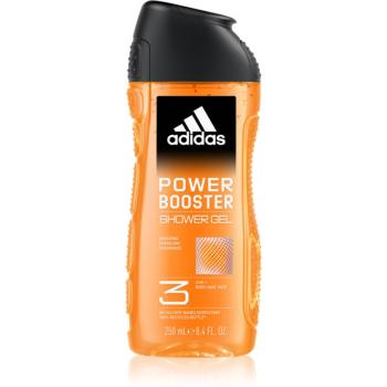 Adidas Power Booster energizující sprchový gel 3 v 1 250 ml