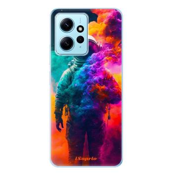 Odolné silikonové pouzdro iSaprio - Astronaut in Colors - Xiaomi Redmi Note 12 5G