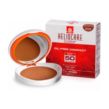 Heliocare Machiaj compact SPF 50 Color (Oil-Free Compact) 10g Brown