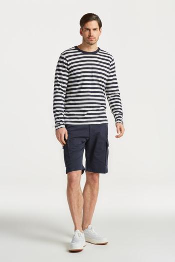 ŠORTKY GANT RELAXED TWILL CARGO SHORTS MARINE